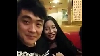 Public blowjob in restaurant asia